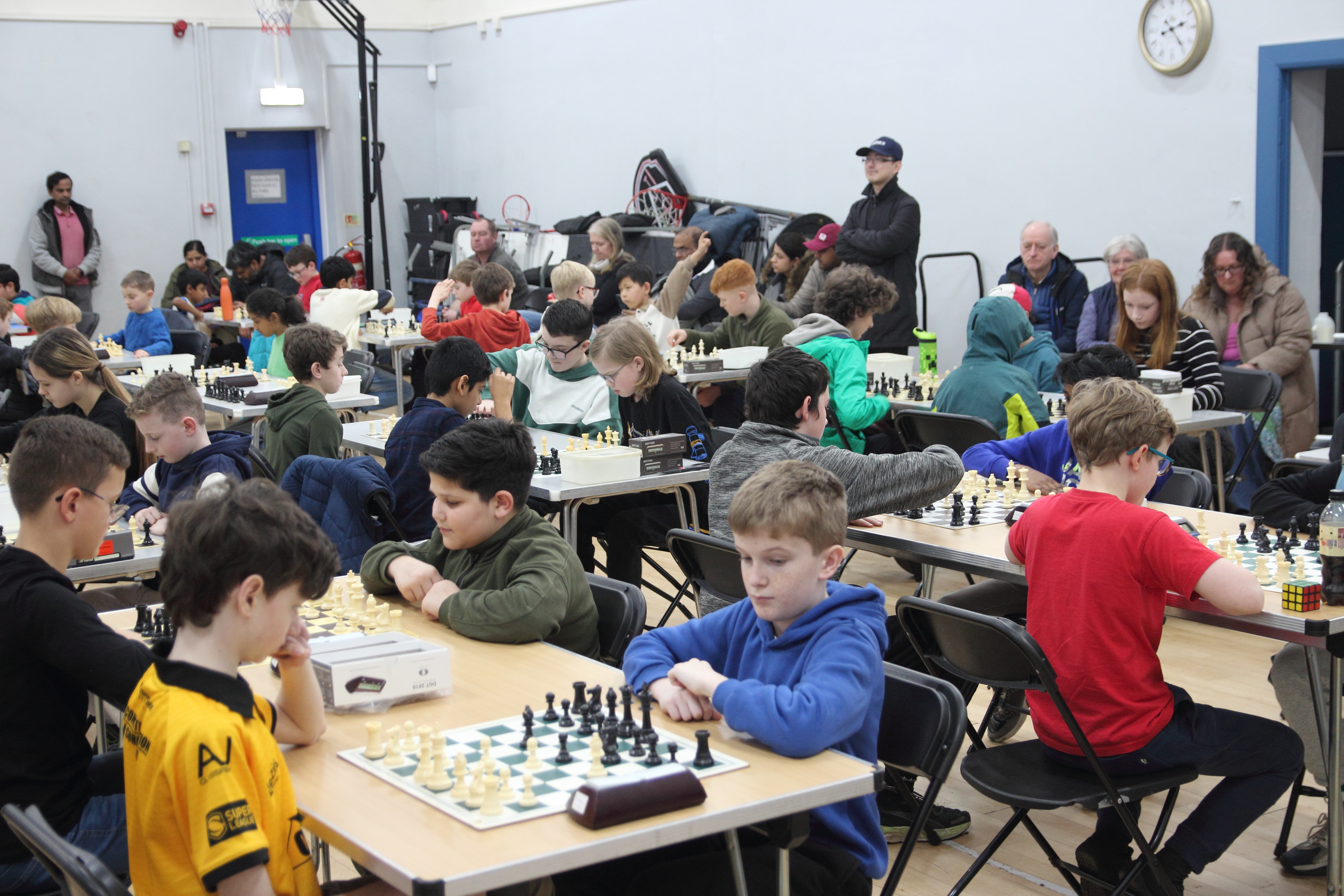Games in progress