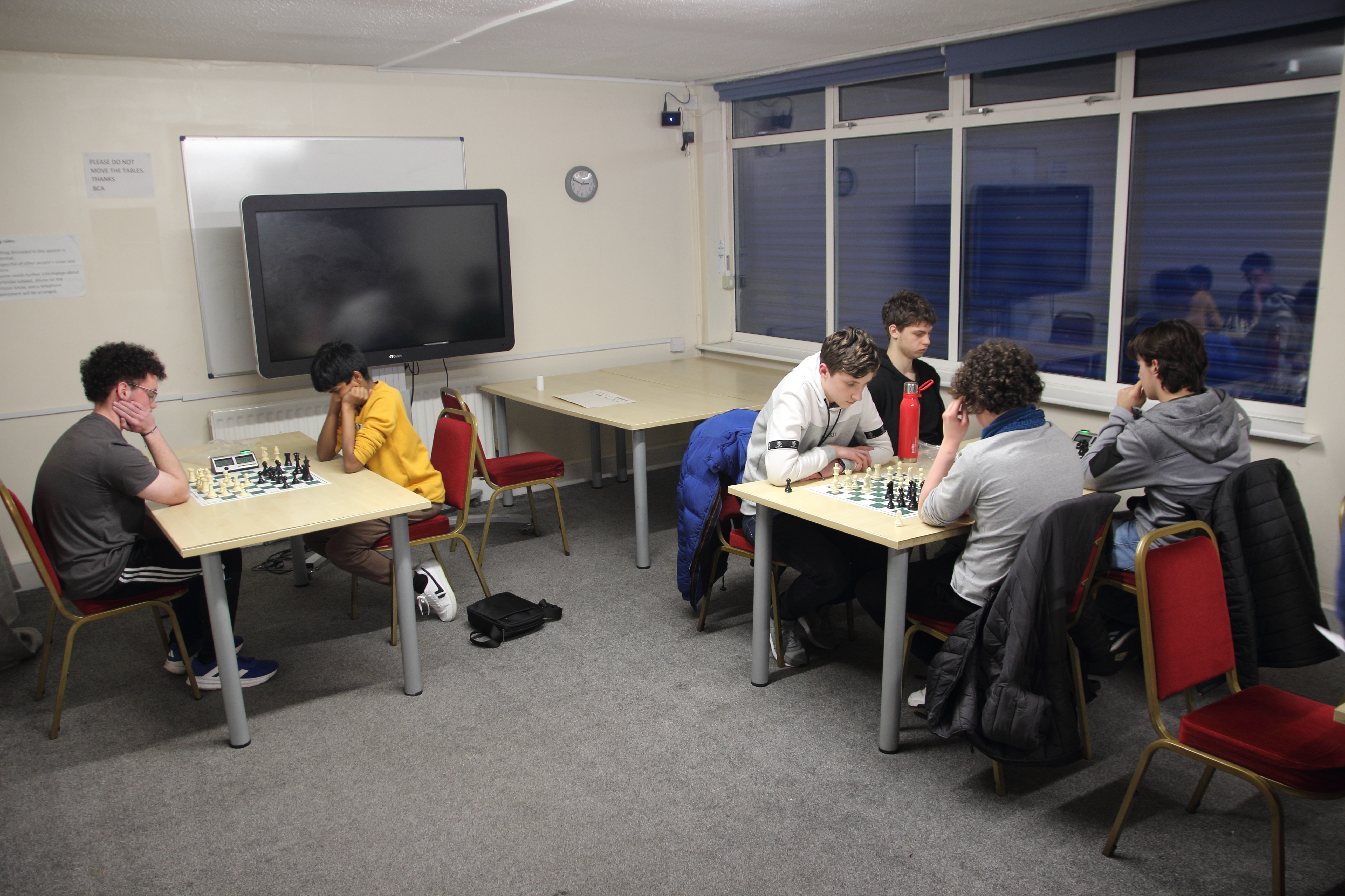 Games in progress